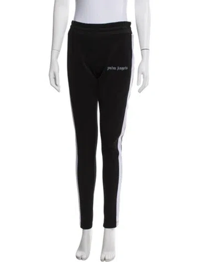 Pre-owned Palm Angels Graphic Print Sweatpants In Black