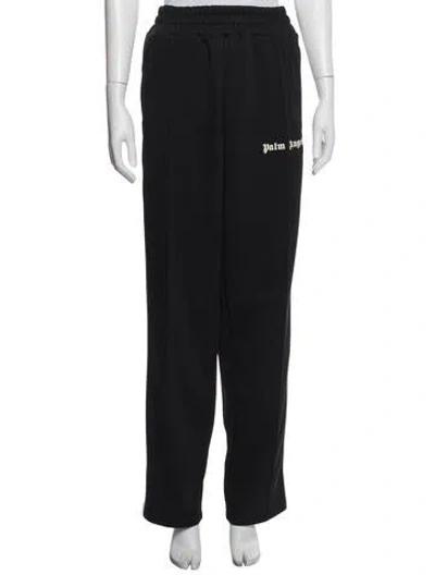 Pre-owned Palm Angels Graphic Print Sweatpants In Black