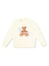 Palm Angels Graphic-print Sweatshirt In Nude