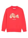 Palm Angels Graphic-print Sweatshirt In Red