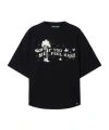 Palm Angels Feel High Oversized T-shirt In Black