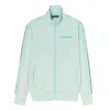 Palm Angels Green Polyamide Sweater In Blue
