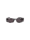 Palm Angels Rectangular Shell Frame Sunglasses