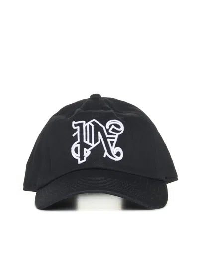 Palm Angels Hat In Black