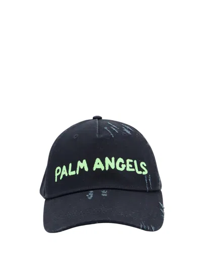 Palm Angels Hat In Nero