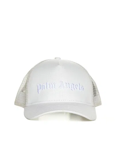 Palm Angels Hat In Off White Off White