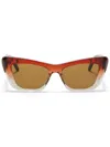 Palm Angels Sunglasses Hermosa Sunglasses In Rot