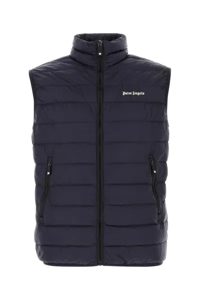 PALM ANGELS HIGH-NECK PADDED GILET