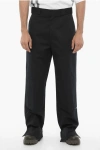 Palm Angels Sartorial Waistband Work Pants In Black By  For Men