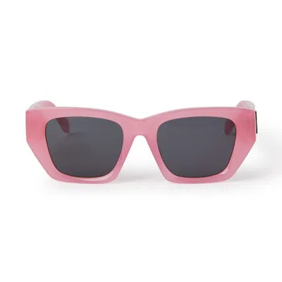 Palm Angels Hinkley Pink Acetate Cat-eye Sunglasses In Begonia Pink