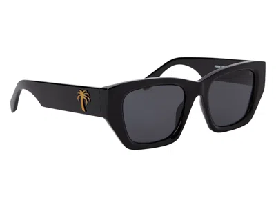Pre-owned Palm Angels Hinkley Sunglasses In Black Dark (peri034f23pla0011007)