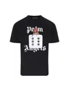 Palm Angels Short-sleeved T-shirt With Pin Up Print