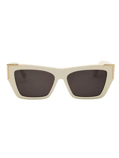Palm Angels Hollywood Rectangle-frame Sunglasses In Neutral