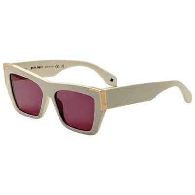 Palm Angels Hollywood Women's Sunglasses In Gray