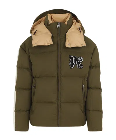 PALM ANGELS PALM ANGELS MONOGRAM PATCH TRACK DOWN JACKET