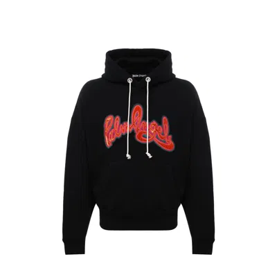 Palm Angels Sweatshirts In Black