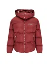 PALM ANGELS PALM ANGELS HOODED NYLON DOWN JACKET
