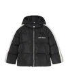 Palm Angels Logo-print Padded Jacket In Black