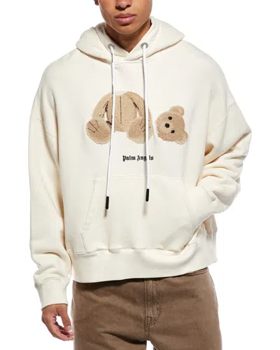 Palm Angels Hooded Sweatshirt In Neutral