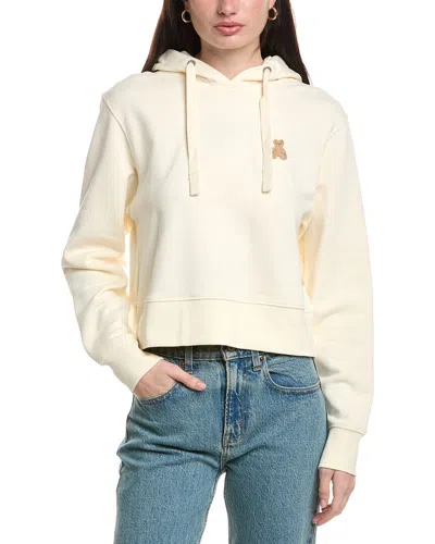 Palm Angels Hooded Sweatshirt In White