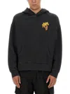Palm Angels Sweatshirt In Black