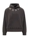 Palm Angels Statement Monogram Hooded Sweatshirt