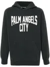PALM ANGELS PALM ANGELS HOODY CITY WASHED CLOTHING