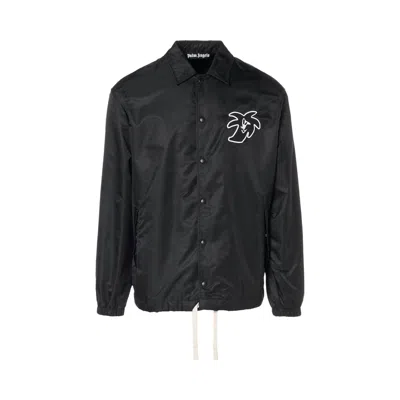 Pre-owned Palm Angels Hunter Coach Jacket 'black' | Men's Size L