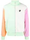 Palm Angels Multicolor Colorblock Track Sweatshirt