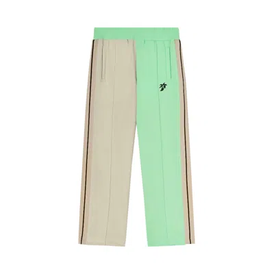 Pre-owned Palm Angels Hunter Colorblock Track Pant 'light Green' | Men's Size Xs