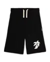 Palm Angels Hunter Graphic-print Track Shorts In Black