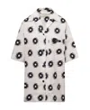 Palm Angels Hurricsnr Oversized Bowling Shirt In White