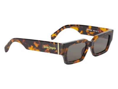 Pre-owned Palm Angels Hyde Sunglasses In Havana Green Hyde Havana (peri086f24pla0016055)