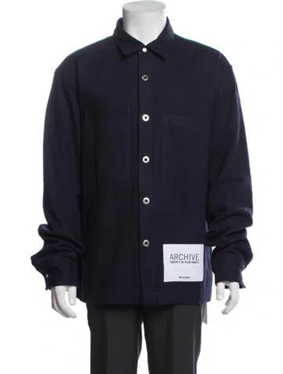 Pre-owned Palm Angels Jacket In Blue