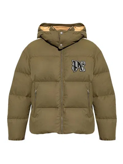 Palm Angels Jacket In Brown
