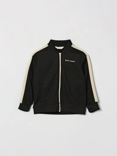 Palm Angels Jacket Kids Color Black In Green