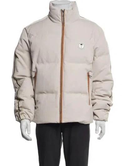 Pre-owned Palm Angels Jacket In Neutrals