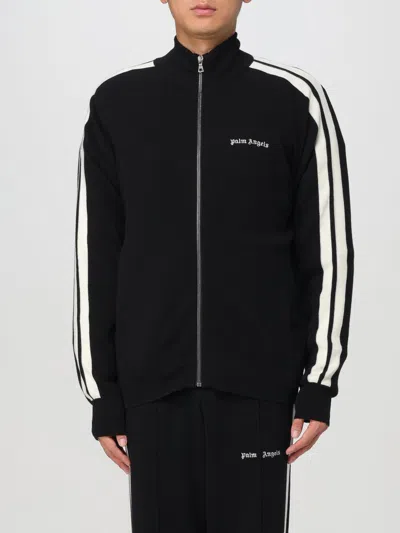 Palm Angels Jacket With Embroidery In Black