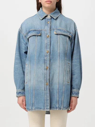 Palm Angels Jacket  Woman Color Blue
