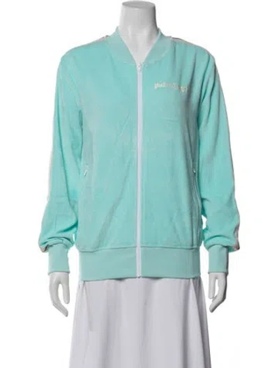 Pre-owned Palm Angels Jacket W/ Tags In Blue