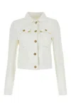 Palm Angels Jackets In White