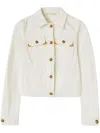Palm Angels Jackets In White