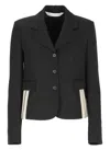 Palm Angels Virgin Wool Blended Jacket In 1003