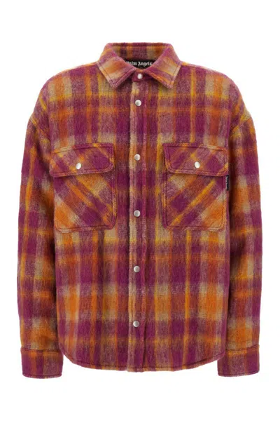 Palm Angels Jackets & Vests In Purple