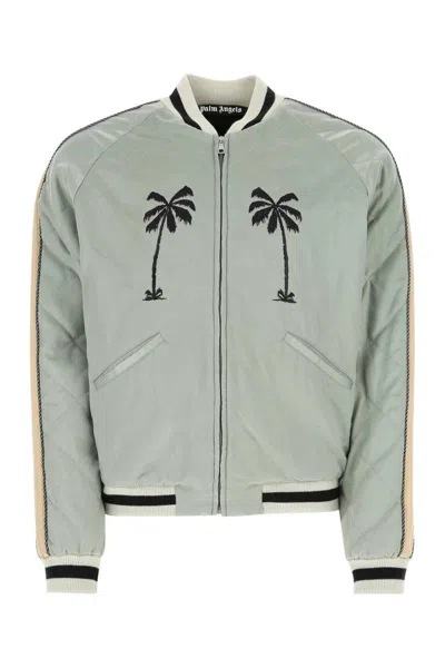 Palm Angels Jackets In Green