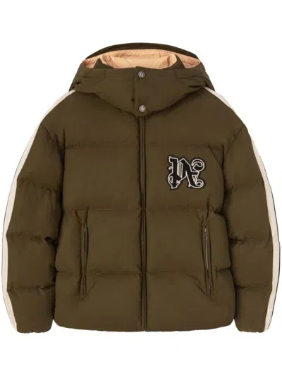 PALM ANGELS PALM ANGELS HOODED DOWN JACKET