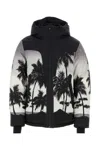 Palm Angels Printed Polyester Palm Ski Jacket In Printed