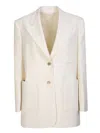 Palm Angels Jackets In White