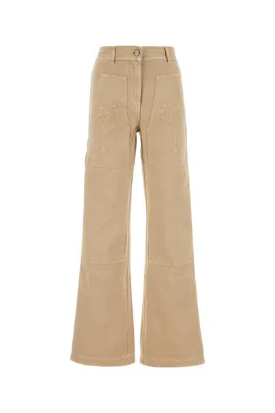 Palm Angels Jeans In Brown