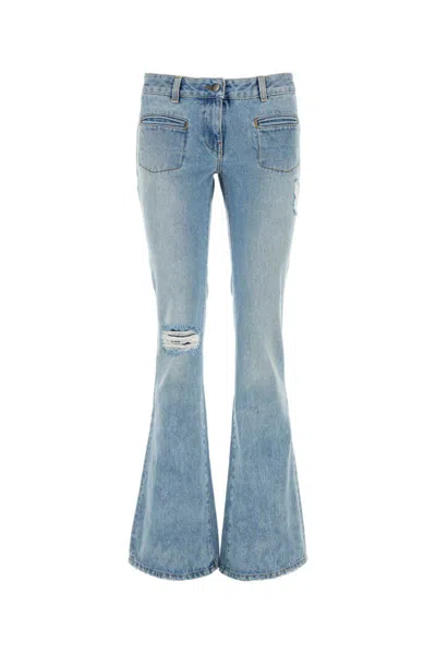 Palm Angels Jeans In Blue